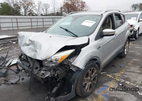 2014 Ford Escape Titanium из США, поврежденный, VIN 1FMCU0J93EUB77278